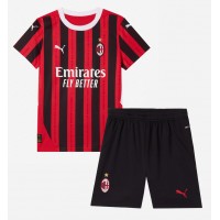 Echipament fotbal AC Milan Emerson Royal #22 Tricou Acasa 2024-25 pentru copii maneca scurta (+ Pantaloni scurti)